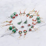 Christmas Ornament Dangle Earrings