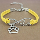 Paw Love Forever Charm Bracelet
